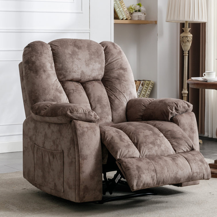 Oversized discount manual recliner